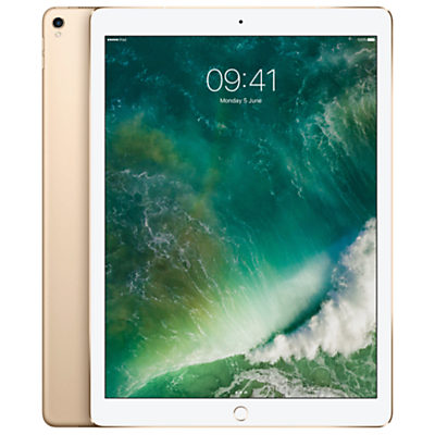 2017 Apple iPad Pro 12.9, A10X Fusion, iOS10, Wi-Fi & Cellular, 512GB Gold